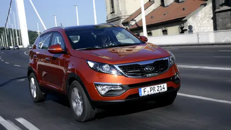 TEST cu a treia generaţie Kia Sportage