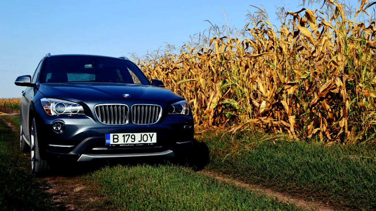 Test cu BMW X1 facelift 2013 în România. Ştie şi off-road?