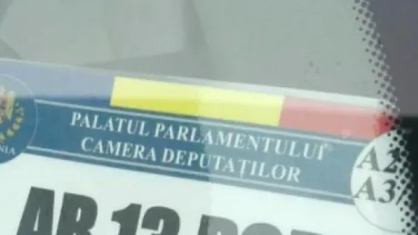 Exemplu de folosire ilegală a ecusonului de Camera Deputaţilor: „ ... deputatul îmi ia dreptul la viaţă...”