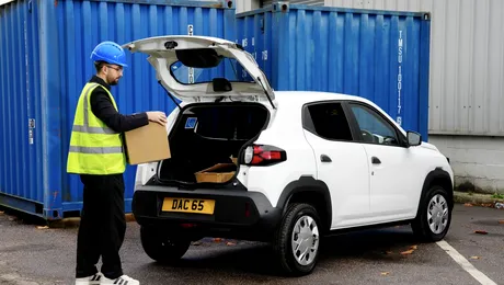 Dacia Spring Cargo – probabil cea mai ieftină modalitate de a livra colete