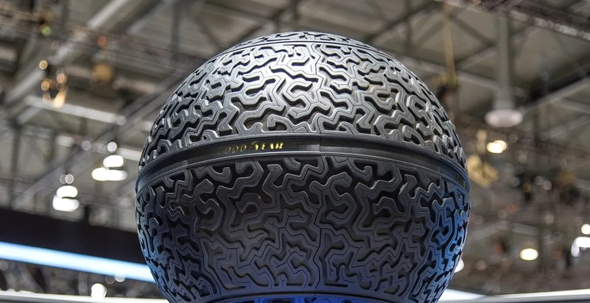 Goodyear reinventează roată. Anvelopa sferică prezentată e revoluţionară – VIDEO