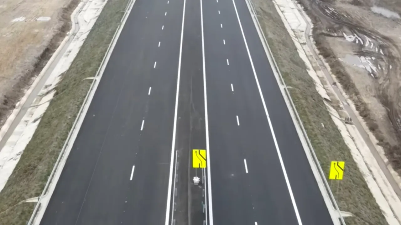 Secțiunea Predeal-Cristian din Autostrada Ploieşti-Braşov va fi dat în folosință astăzi 