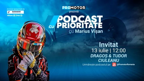 Un copil de 8 ani și un singur obiectiv: Formula 1. Povestea lui Dragoș Ciuleanu la „Podcast cu Prioritate” #106 by ProMotor