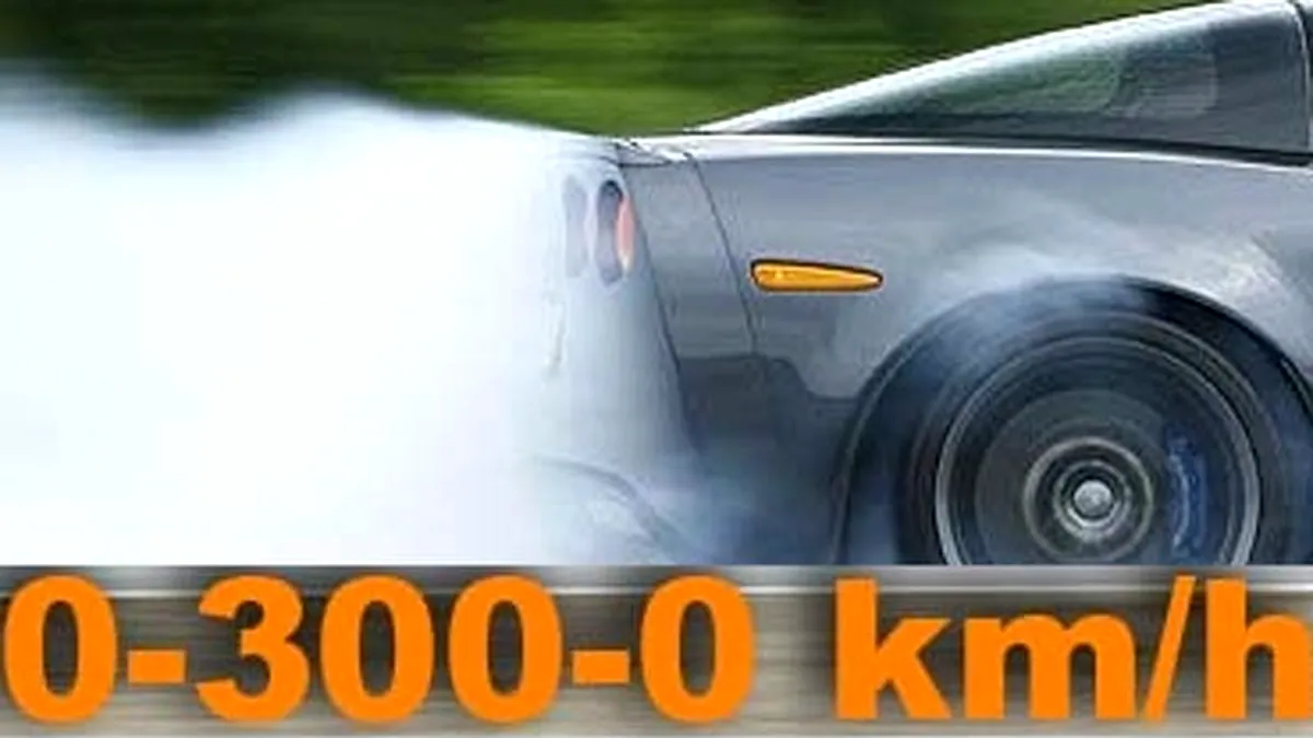 TOP 10: cele mai bune supercaruri 0-300-0 km/h în 2010