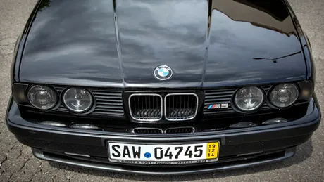 Un BMW M5 din 1991 este de vânzare. Cum arată şi cât costă o maşină atemporală - GALERIE FOTO