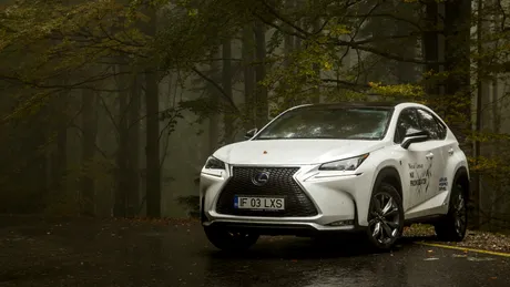 TEST în România cu noul Lexus NX. Crossover-san