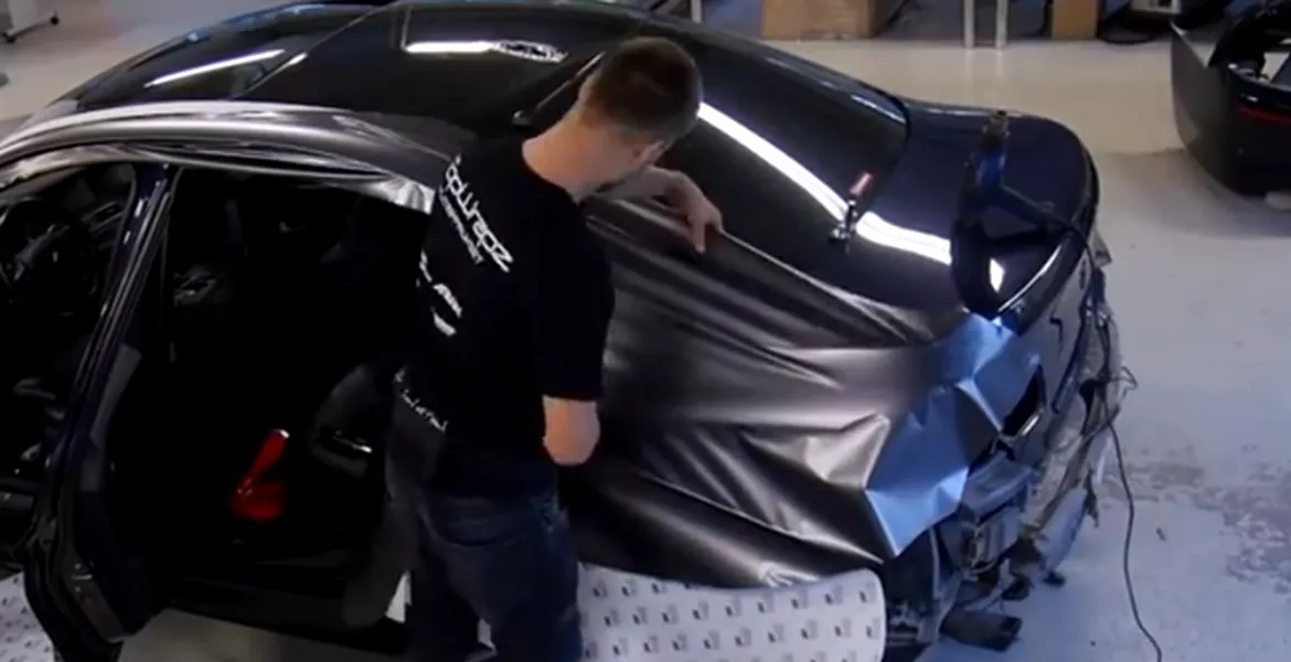 Un BMW colantat de la superb la mirobolant [VIDEO]