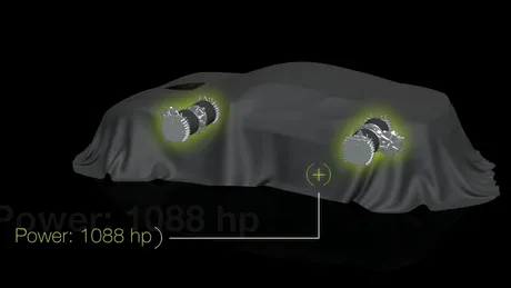 Teaser: Rimac Concept One va fi rivalul electric al lui Bugatti Veyron