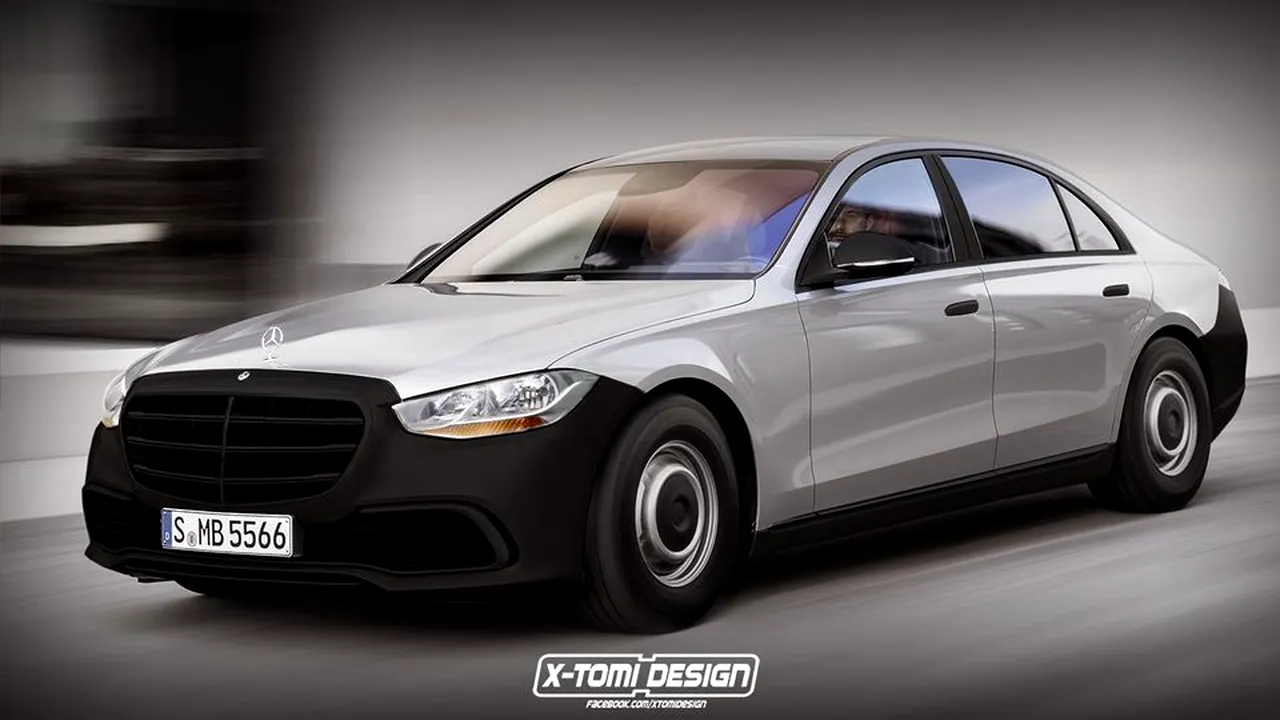 Mercedes-Benz Clasa-S cu dotări de bază 