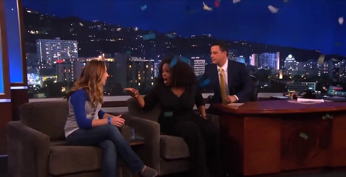 Oprah dă cadou un Ford Fusion Energi unei spectatoare. VIDEO