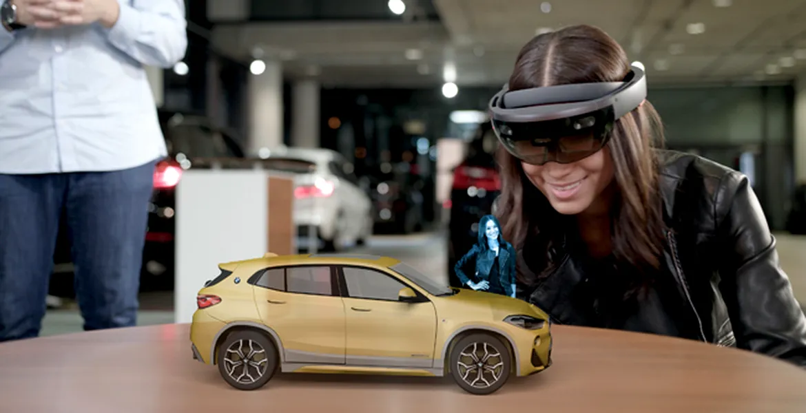 Romania, singura ţară din regiune care găzduieşte o prezentare holografică a noului BMW X2 – VIDEO