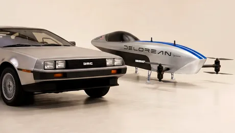 <span class='prepend'>Foto & Video |</span> DeLorean intră în domeniul curselor de mașini zburătoare. Compania va reprezenta Statele Unite cu un model de curse