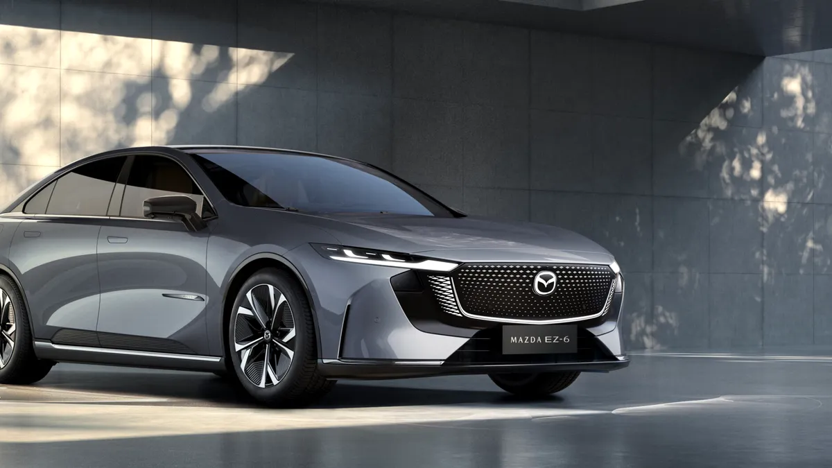 Noul sedan electric Mazda EZ-6 ar putea ajunge și în Europa