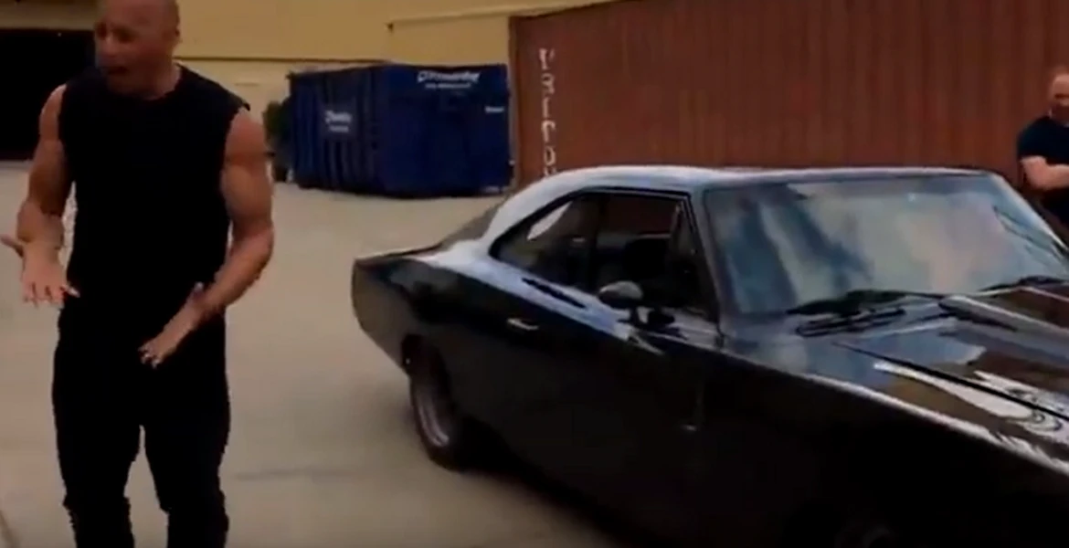 Vin Diesel a primit cadou de ziua lui o maşină unică în lume – VIDEO