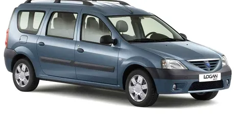 Noi mașini scoase la licitație de ANAF: Dacia Logan MCV la 1.700 euro
