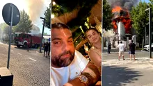 Cum s-a făcut scrum palatul de 500.000 de euro al vrăjitoarei Vanessa. Cu ce ar fi încercat să stingă focul copiii presupusei clarvăzătoare