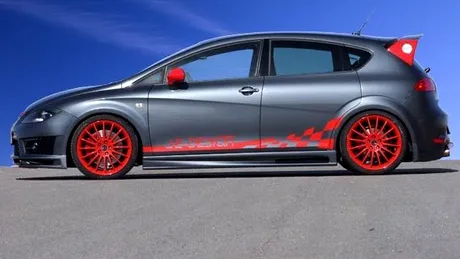 Tuning extrem vizual: Seat Leon Cupra R by J.E. Design