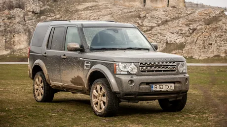 TEST în România cu Land Rover Discovery 4 (2012). Subapreciatul