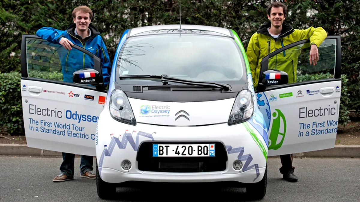 Citroen C-ZERO porneşte în Odiseea Electrică