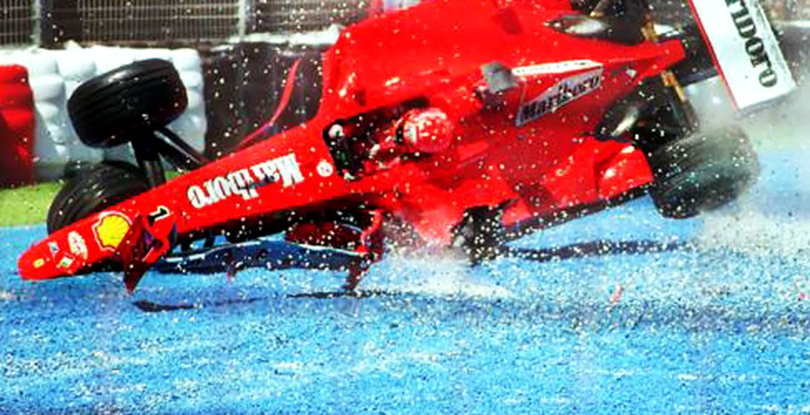 Michael Schumacher: TOP 10 accidente în Formula 1