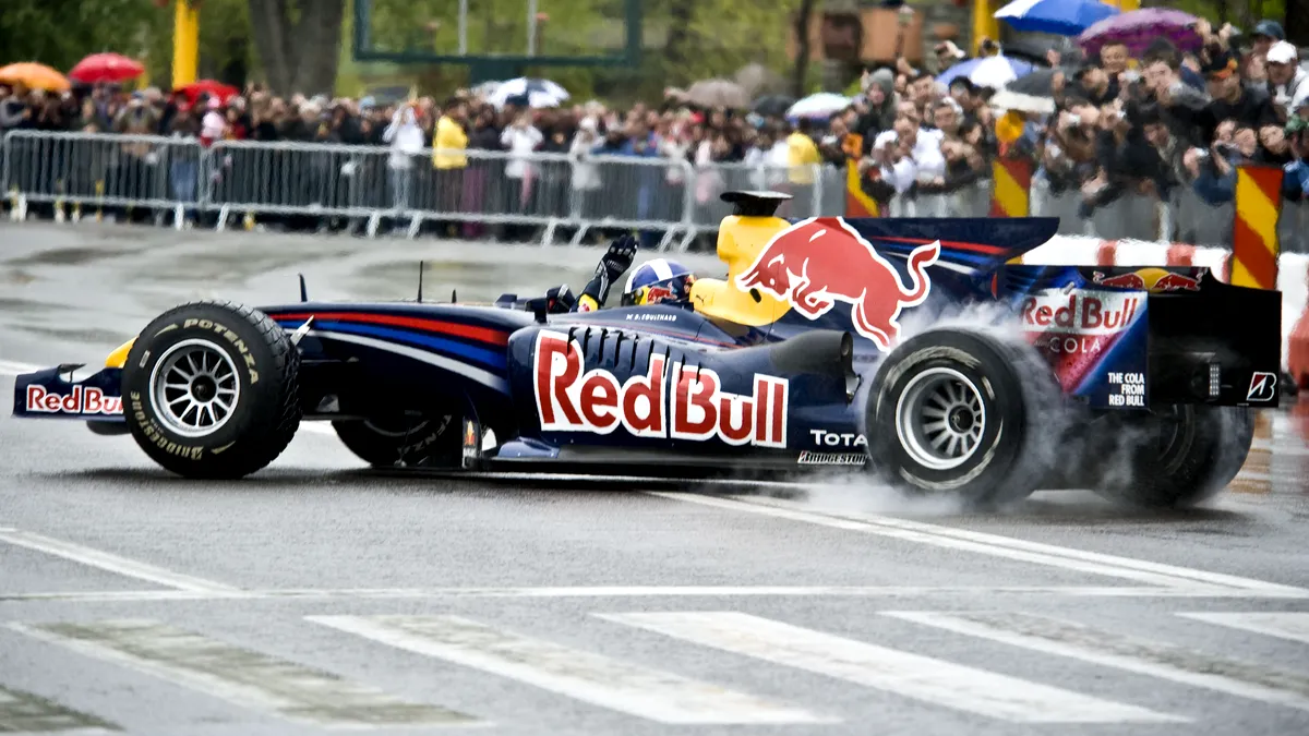 David Coulthard a făcut show la Mamaia