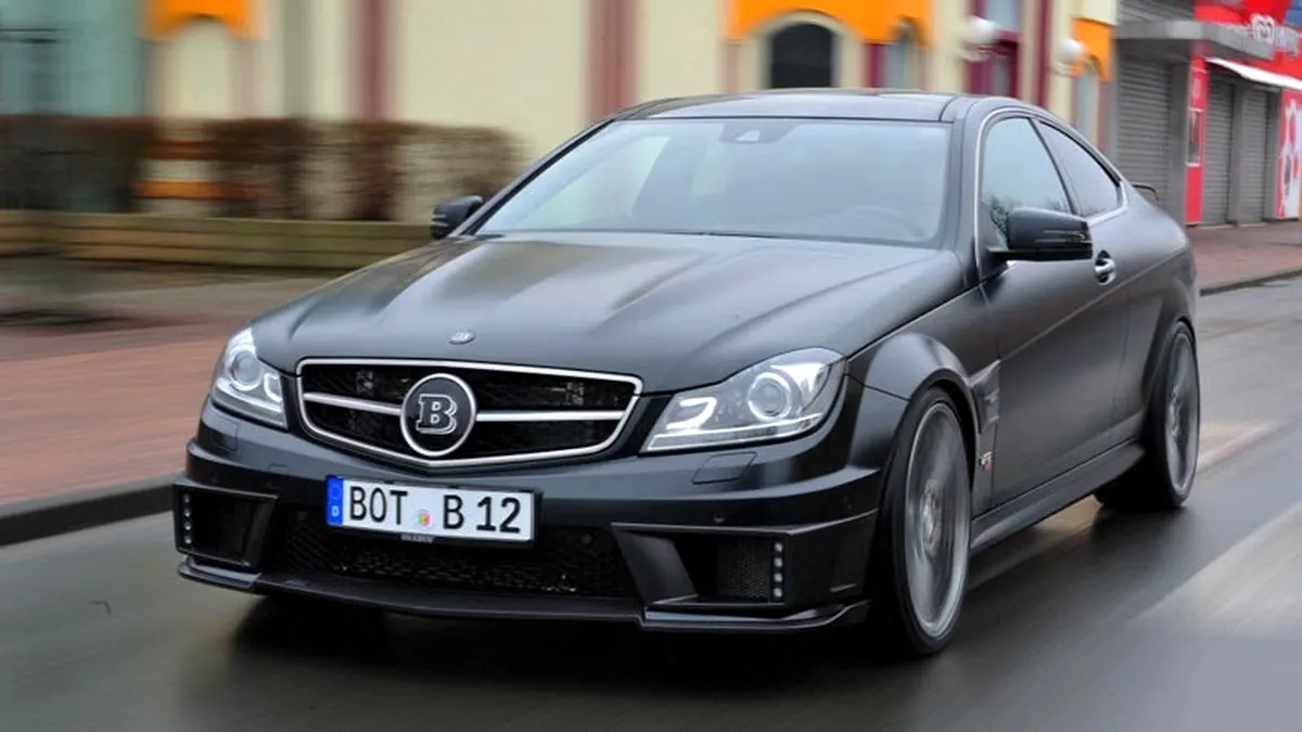 Acum şi coupe: Brabus Bullit 800, bazat pe Mercedes-Benz C-Class