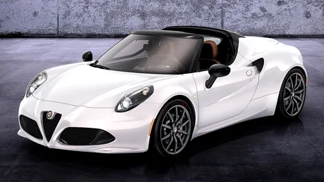 Alfa Romeo 4C Spider Concept duce mai departe emoţia decapotabilei Alfa