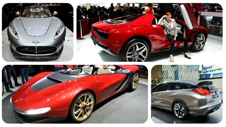 Conceptele de la Geneva 2013 - rivalităţi şi orgolii ale designerilor şi inginerilor