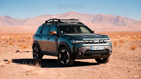 Dacia Duster, testată de TopGear. SUV-ul din Mioveni străbate dunele din Maroc – VIDEO