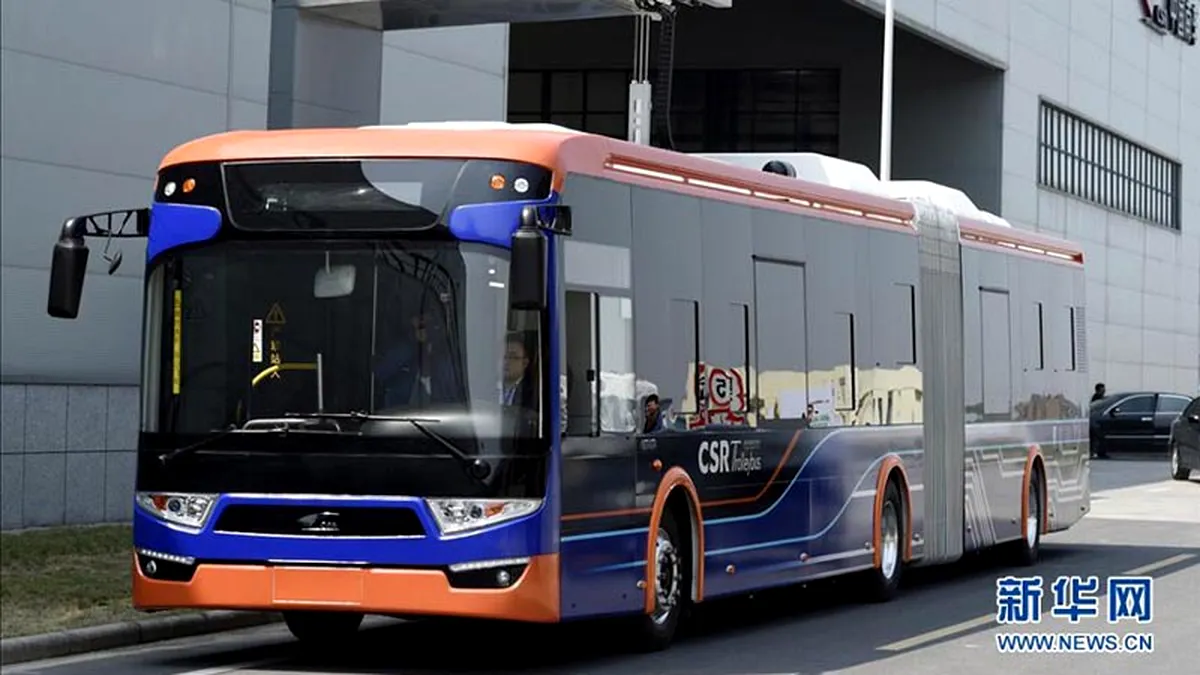 Autobuzele electrice care se încarcă în 30 de secunde vor revoluţiona transportul în comun!