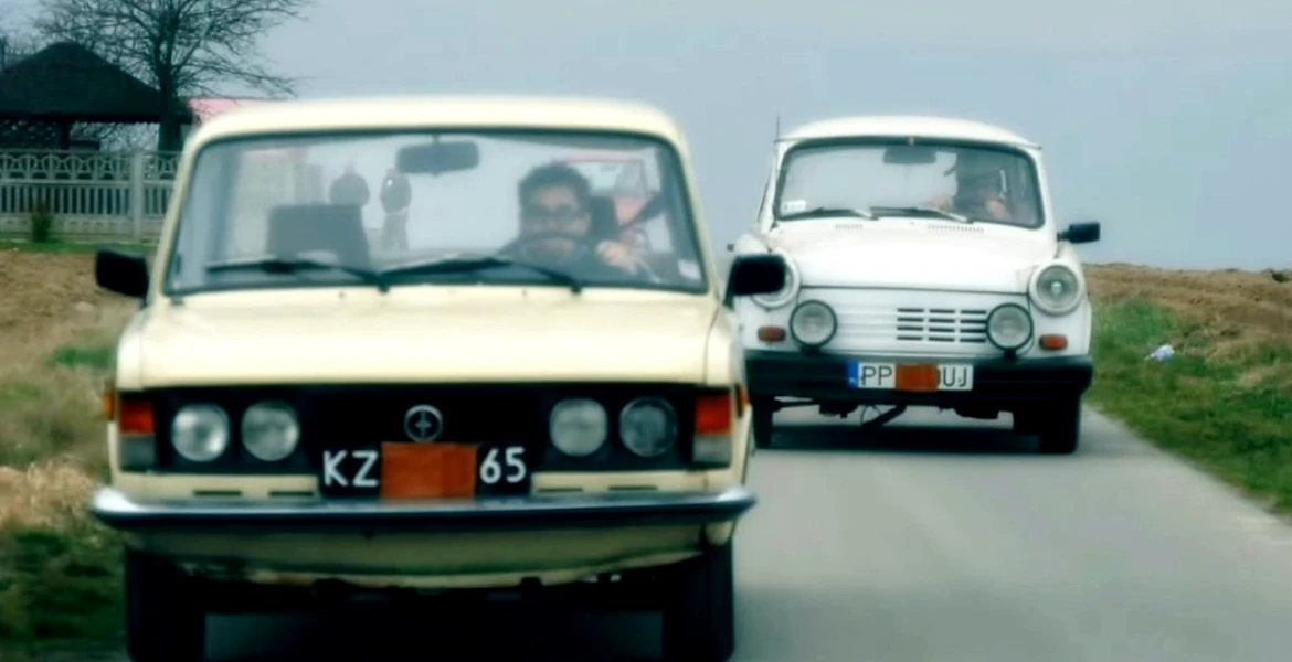 Fast & Furious 7 în varianta poloneză are ca „eroi” un Trabant şi două Fiaturi. Vrem varianta de lungmetraj!