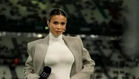 FOTO. Cea mai frumoasă prezentatoare TV, imagini îndrăznețe din sala de forță