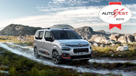 Noul Citroën Berlingo câştigă premiul ”Autobest Best Buy Car of Europe 2019” 