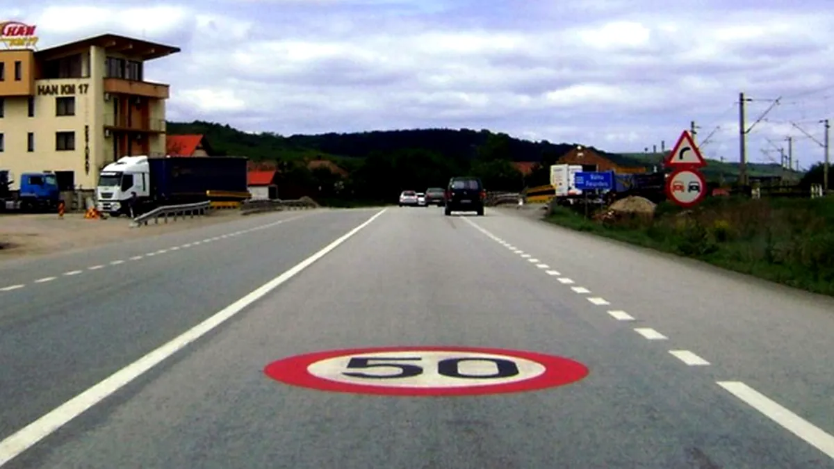 Limitarea vitezei sub 50 km/oră în localităţi, ar putea fi schimbată