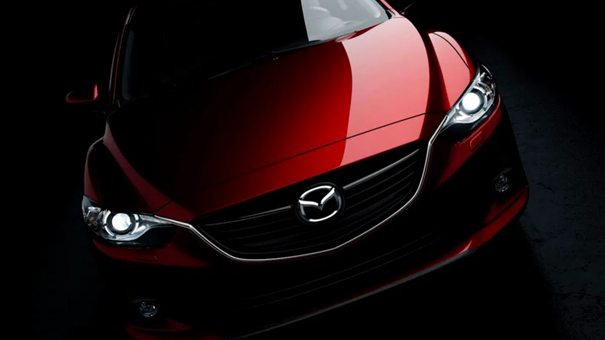 Primele imagini oficiale cu noua Mazda6