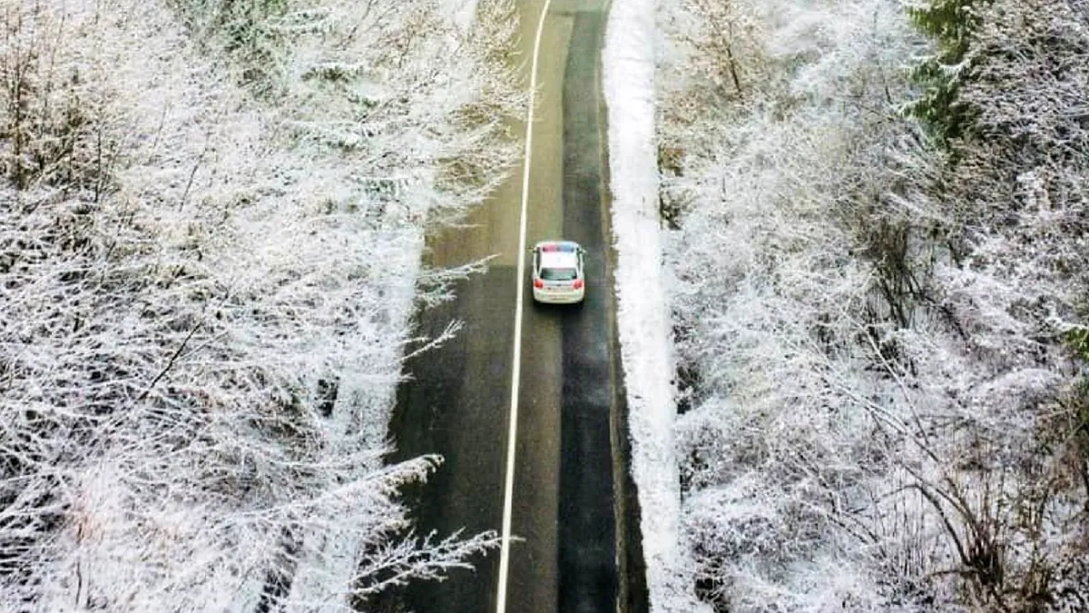 Situația traficului de pe șoselele din țară în ultima zi din 2021