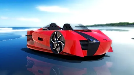 Maşina sport fără roţi: Mercier-Jones Supercraft e automobilul perfect