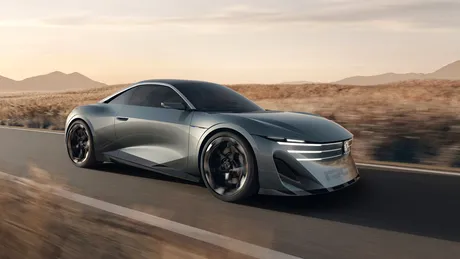 Peugeot prezintă RCZ Vision, conceptul electric inspirat din modelul sport RCZ de acum un deceniu. Vine cu baterie solid-state, 500 CP și autonomie de până la 600 km