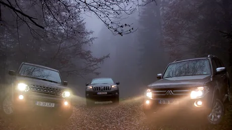 Discovery 4 vs Pajero vs Land Cruiser