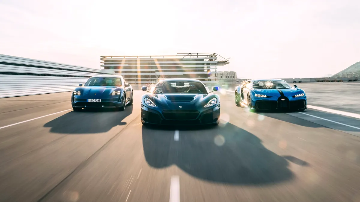 Porsche vinde definitiv Bugatti. Germanii și-au retras participația de 45% din asocierea Bugatti Rimac