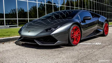 Lamborghini Huracán LP 610-4, încălţat de ADV.1 Wheels