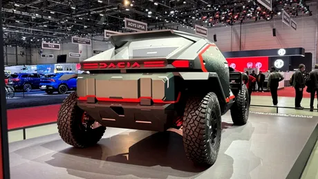 Am văzut pe viu noua Dacia Sandrider, mașina ce va participa la Raliul Dakar 2025 - VIDEO