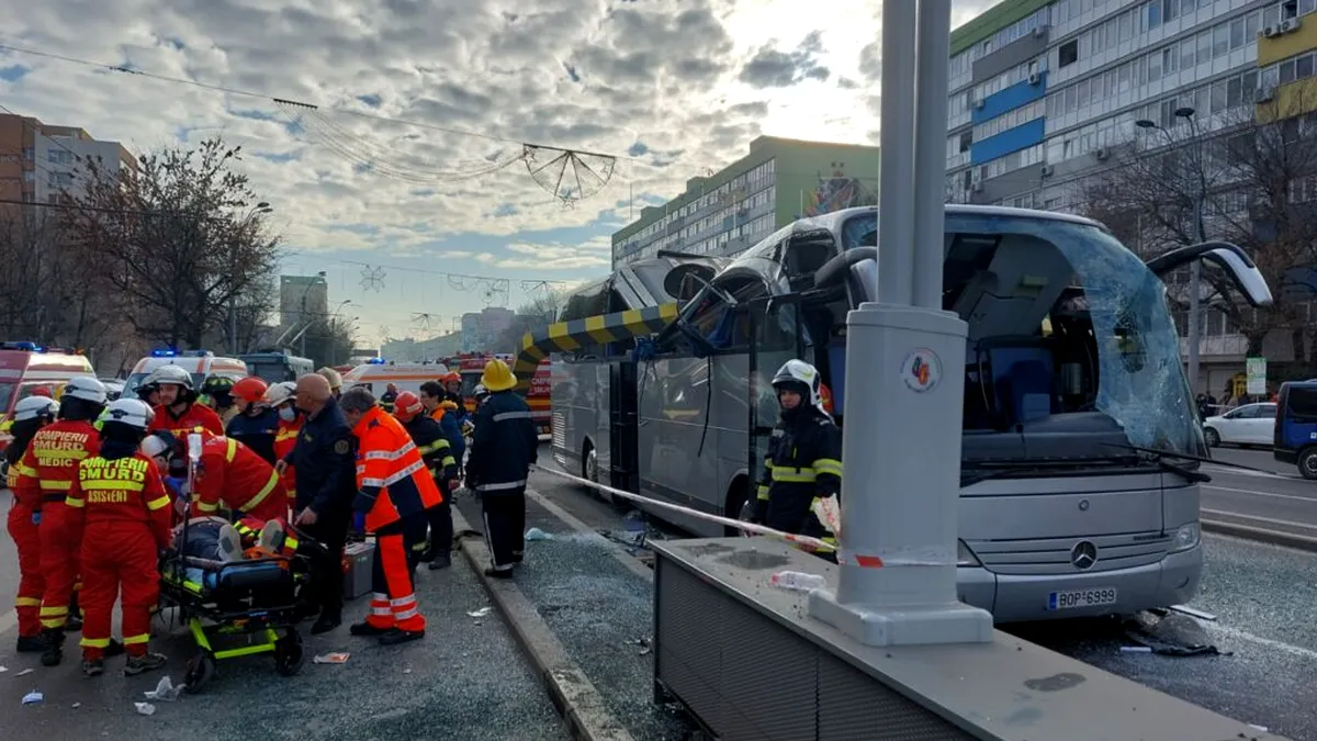 Trei dintre turiștii greci răniți în accidentul din Pasajul Unirii încă sunt spitalizați