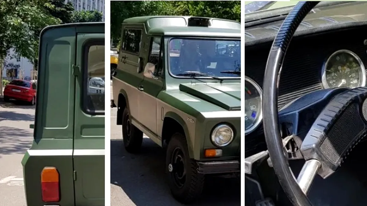 Cât costă un ARO 243 recondiționat de un mecanic cu experiență, fost angajat al uzinei din Câmpulung? FOTO