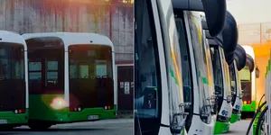 Un nou oraș din România trece la autobuze electrice. Primele vehicule cu emisii zero au intrat în circulație