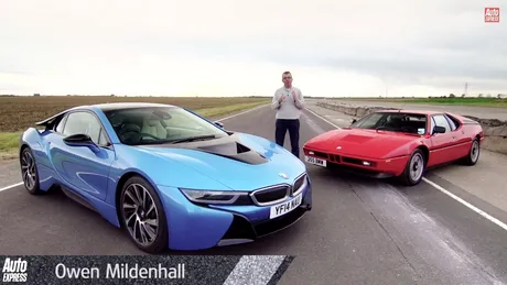 BMW i8 vs BMW M1. Două poveşti formidabile. VIDEO