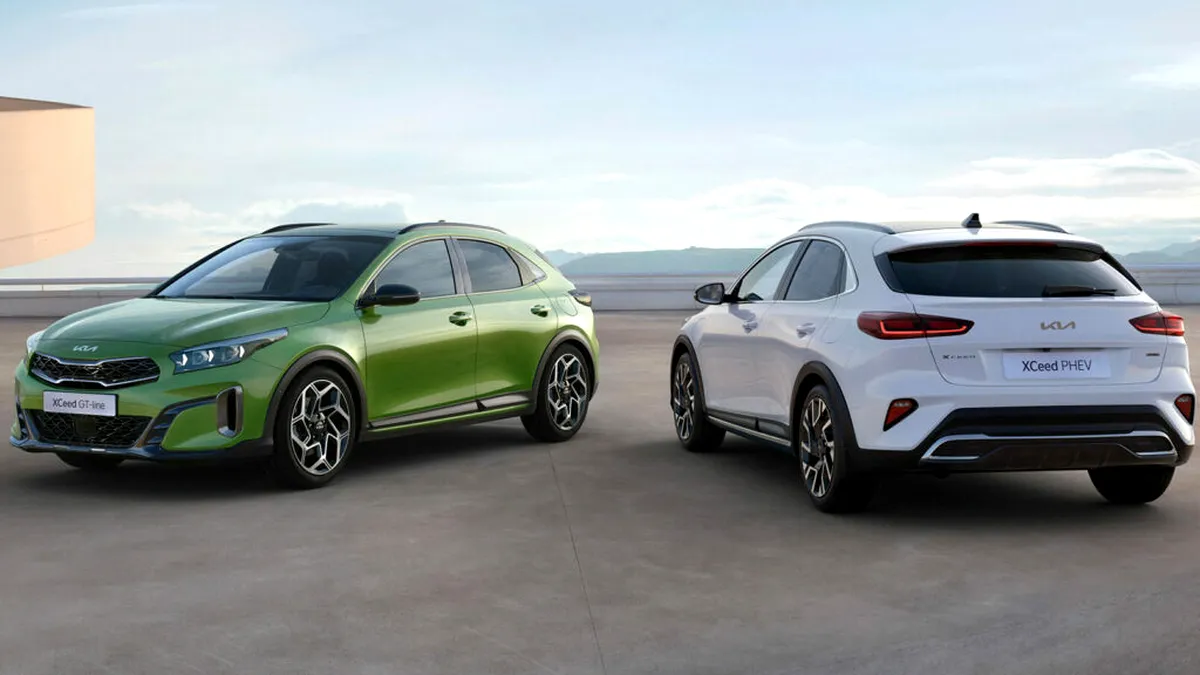 Kia XCeed facelift debutează cu versiune GT-Line și cu motorizări electrificate