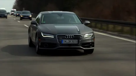 Ministrul german al Transporturilor testează un Audi A7 semiautonom pe Autobahn. VIDEO