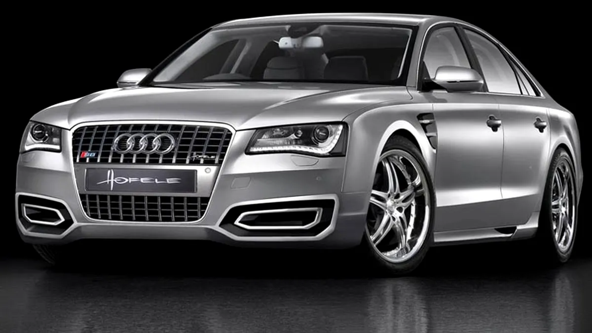 Noul Audi A8 tunat de Hofelle