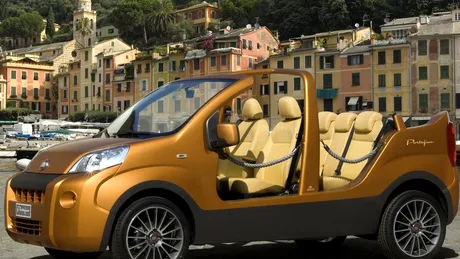 Concept Fiat Portofino - maşină pentru plajă